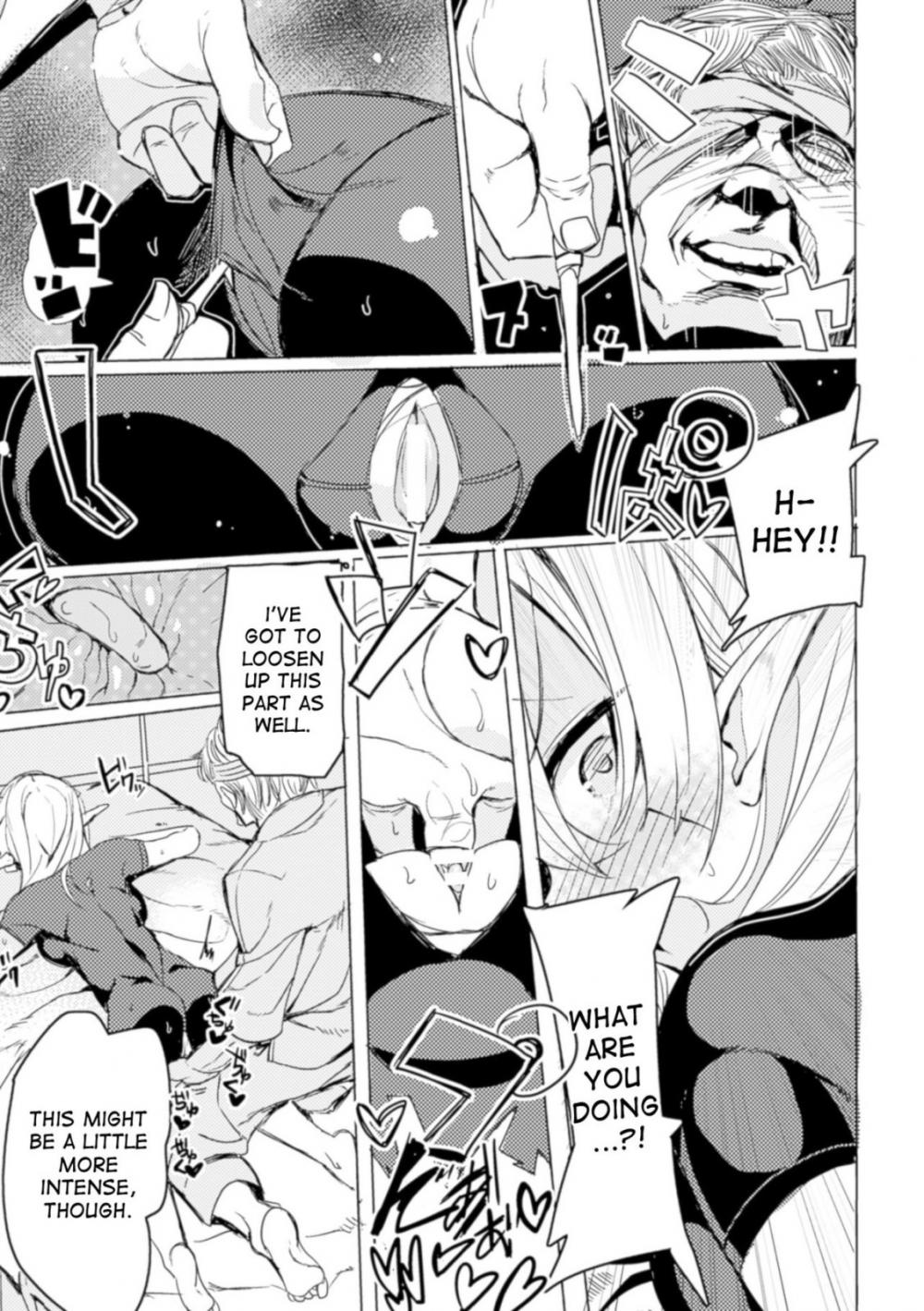 Hentai Manga Comic-Elven Swordswoman & Massage-Read-9